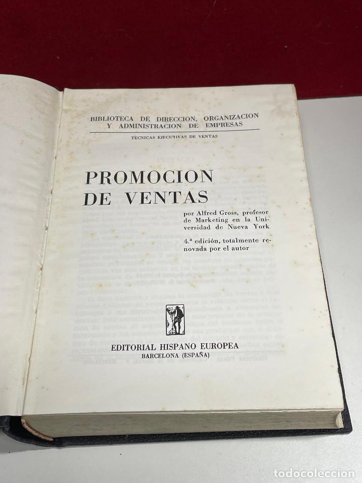 Libros de segunda mano: LIBRO PROMOCI&Oacute;N DE VENTAS A&Ntilde;O 1965 ALFRED GROSS - Foto 3