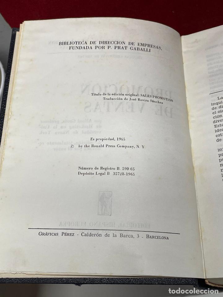 Libros de segunda mano: LIBRO PROMOCI&Oacute;N DE VENTAS A&Ntilde;O 1965 ALFRED GROSS - Foto 4
