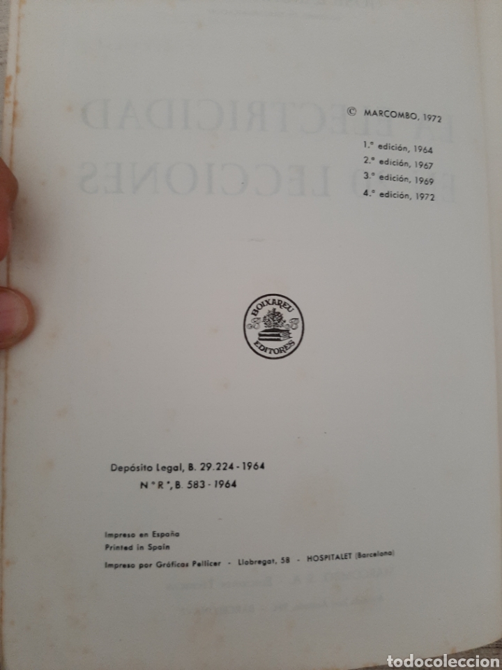 Libros de segunda mano: La Electricidad en 20 lecciones. - Foto 2