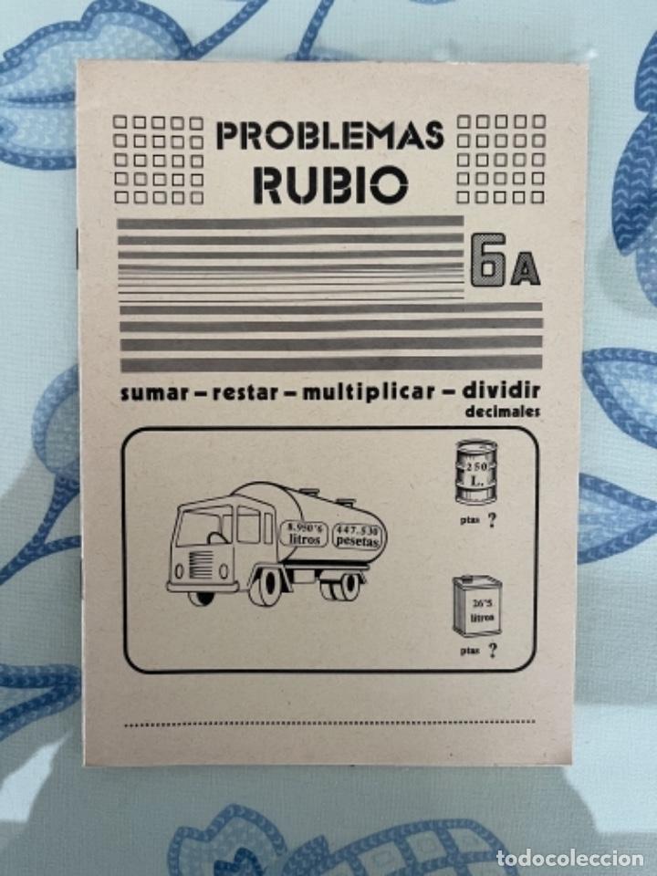 Libros de segunda mano: PROBLEMAS RUBIO 6A - Foto 1