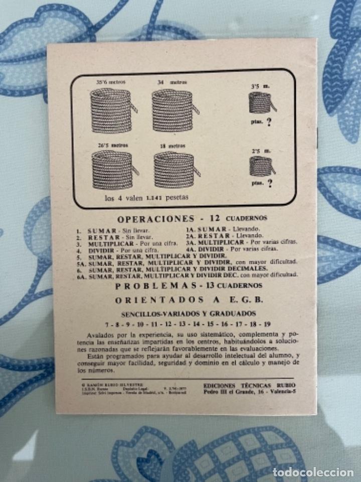 Libros de segunda mano: PROBLEMAS RUBIO 6A - Foto 2