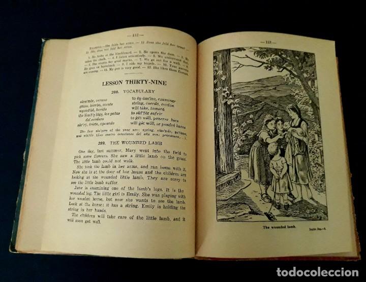 Libros de segunda mano: M&eacute;todo de Ingl&eacute;s Segundo Grado Editorial Luis Vives 1950 - Foto 4