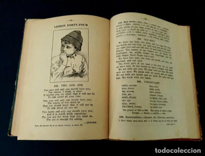 Libros de segunda mano: M&eacute;todo de Ingl&eacute;s Segundo Grado Editorial Luis Vives 1950 - Foto 5