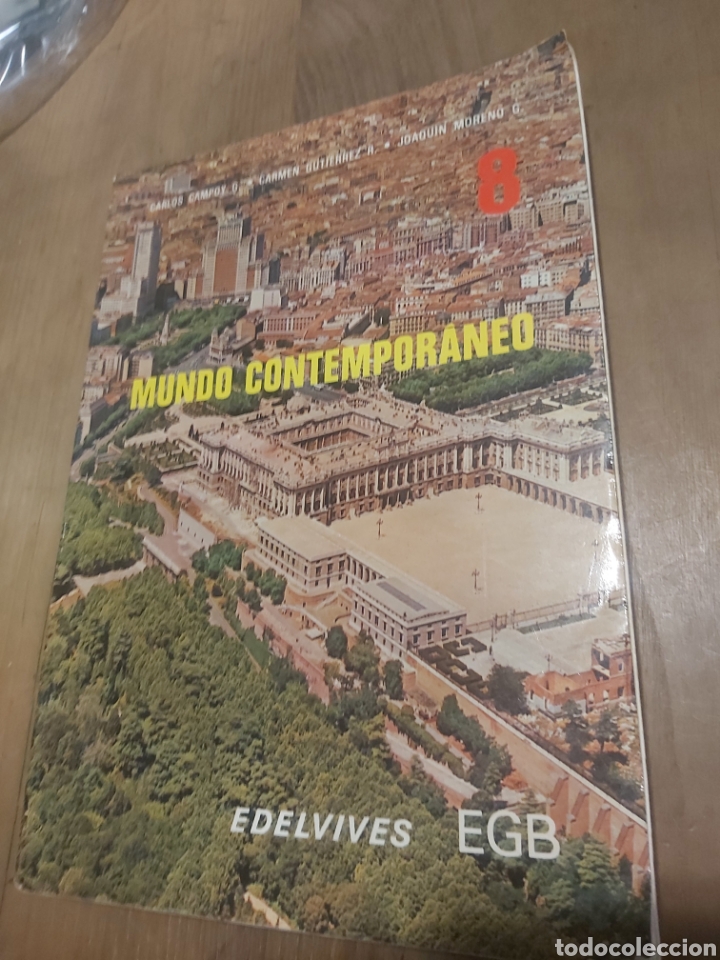 Libros de segunda mano: MUNDO CONTEMPOR&Aacute;NEO 8 egb edelvives VER MIS LOTES