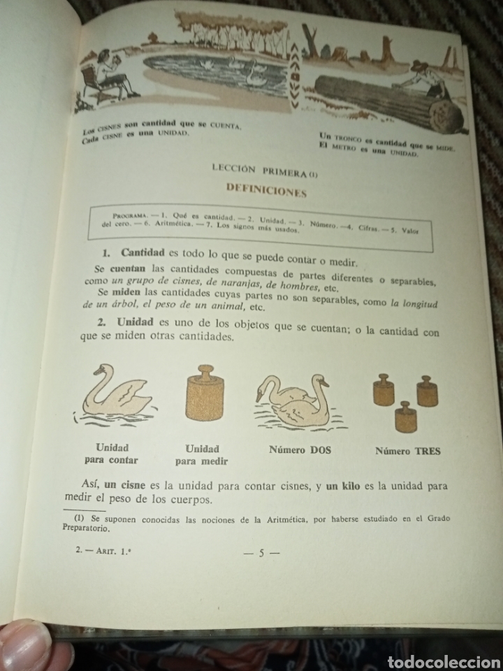 Libros de segunda mano: Aritm&eacute;tica primer grado ( facs&iacute;mil ) - Foto 4