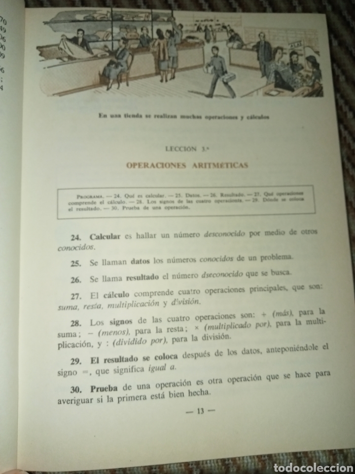 Libros de segunda mano: Aritm&eacute;tica primer grado ( facs&iacute;mil ) - Foto 6