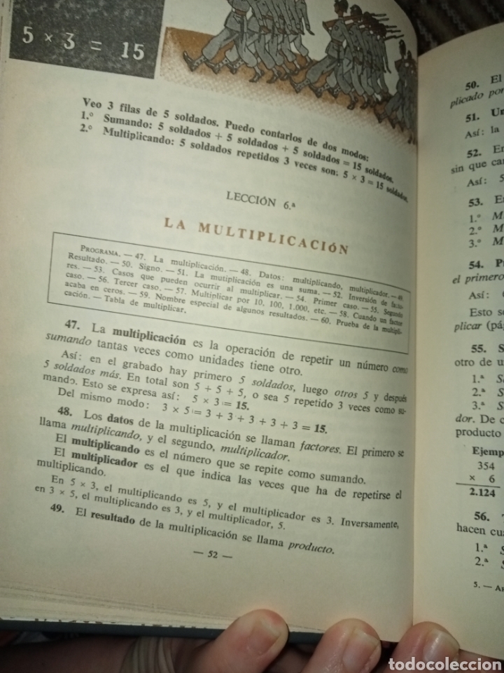 Libros de segunda mano: Aritm&eacute;tica primer grado ( facs&iacute;mil ) - Foto 8