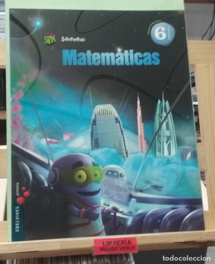 Libros de segunda mano: Matem&aacute;ticas, 6&ordm; de primaria, segundo trimestre. Edelvives - Foto 1