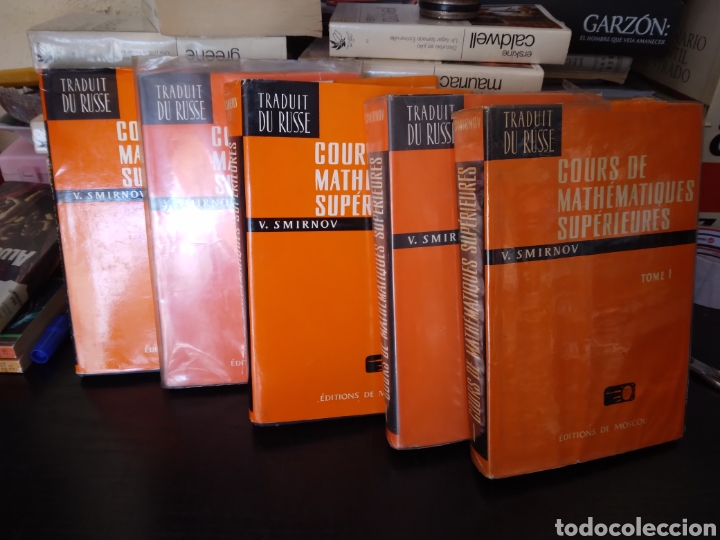 Libros de segunda mano: 5 tomos Curso matem&aacute;ticas en franc&eacute;s - Foto 2