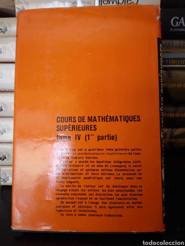 Libros de segunda mano: 5 tomos Curso matem&aacute;ticas en franc&eacute;s - Foto 25
