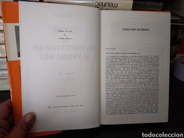 Libros de segunda mano: 5 tomos Curso matem&aacute;ticas en franc&eacute;s - Foto 27
