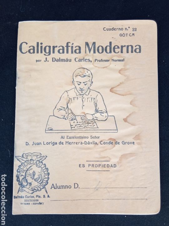Libros de segunda mano: CALIGRAFIA MODERNA,CUADERNO n&deg;22 - Foto 1