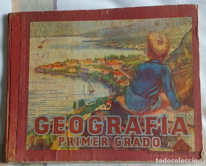 Libros de segunda mano: Geografia Primer Grado Luis Vives - Foto 1