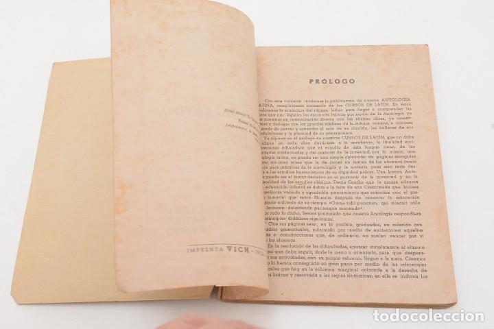 Libros de segunda mano: Antolog&iacute;a latina, Bartolom&eacute; Bosch y Sans&oacute; - Foto 4