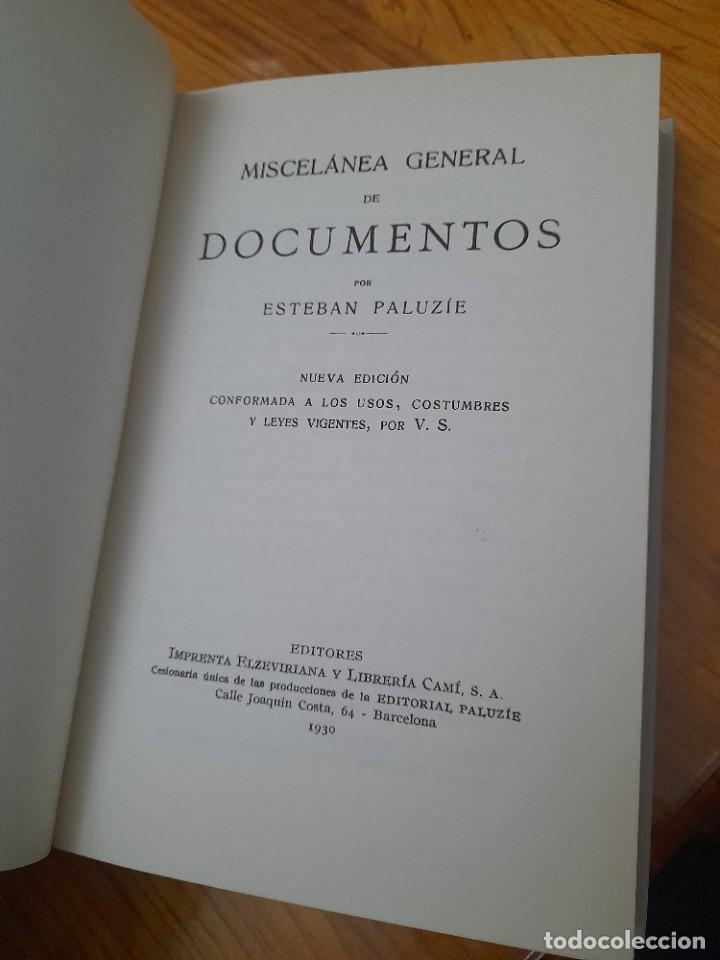 Libros de segunda mano: Libro Miscelania de documentos imprenta elzeviriana Cami - Foto 3