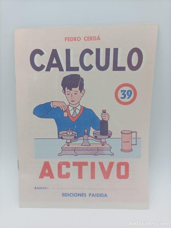 Libros de segunda mano: CUADERNO DE CALCULO PEDRO CERDA N.39 - Foto 1