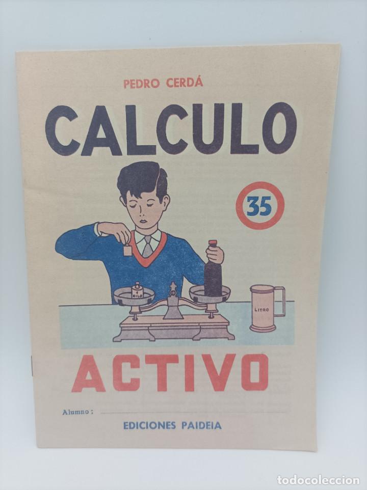 Libros de segunda mano: CUADERNO DE CALCULO PEDRO CERDA N.35 - Foto 1