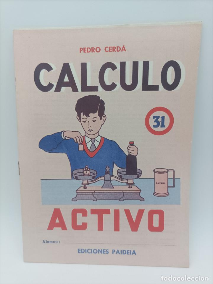 Libros de segunda mano: CUADERNO DE CALCULO PEDRO CERDA N.31 - Foto 1