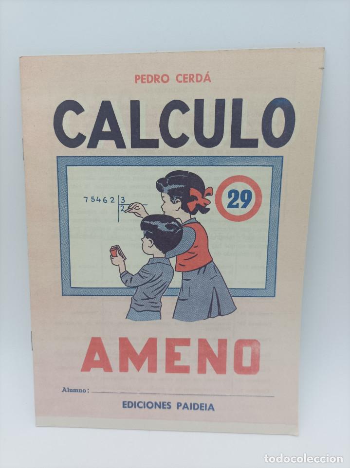 Libros de segunda mano: CUADERNO DE CALCULO PEDRO CERDA N.29 - Foto 1