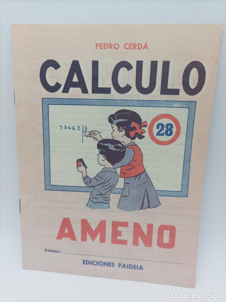 Libros de segunda mano: CUADERNO DE CALCULO PEDRO CERDA N.28 - Foto 1