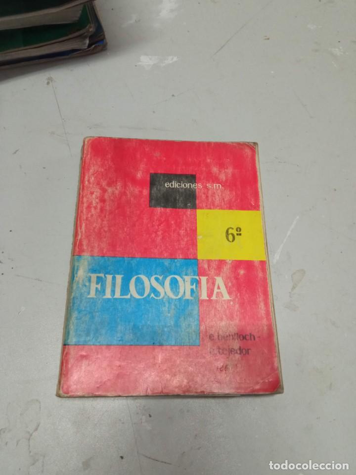 Libros de segunda mano: Filosof&iacute;a 6&ordm; ediciones SM - Foto 1
