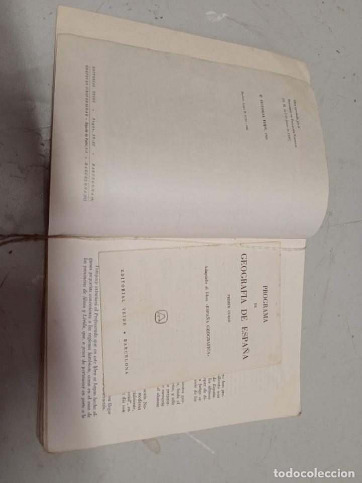 Libros de segunda mano: Espa&ntilde;a Geografica, Ediciones Teide, 1960 - Foto 3