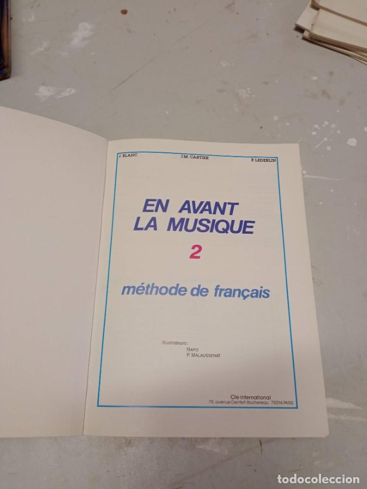 Libros de segunda mano: LIBRO DE FRANCES 2 BUP EN AVANT LA MUSIQUE - Foto 2