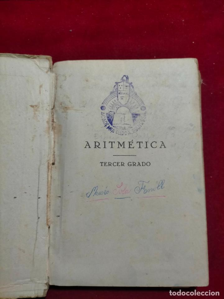 Libros de segunda mano: TRATADO DE ARITM&Eacute;TICA TERCER GRADO EDICIONES BRU&Ntilde;O - Foto 2