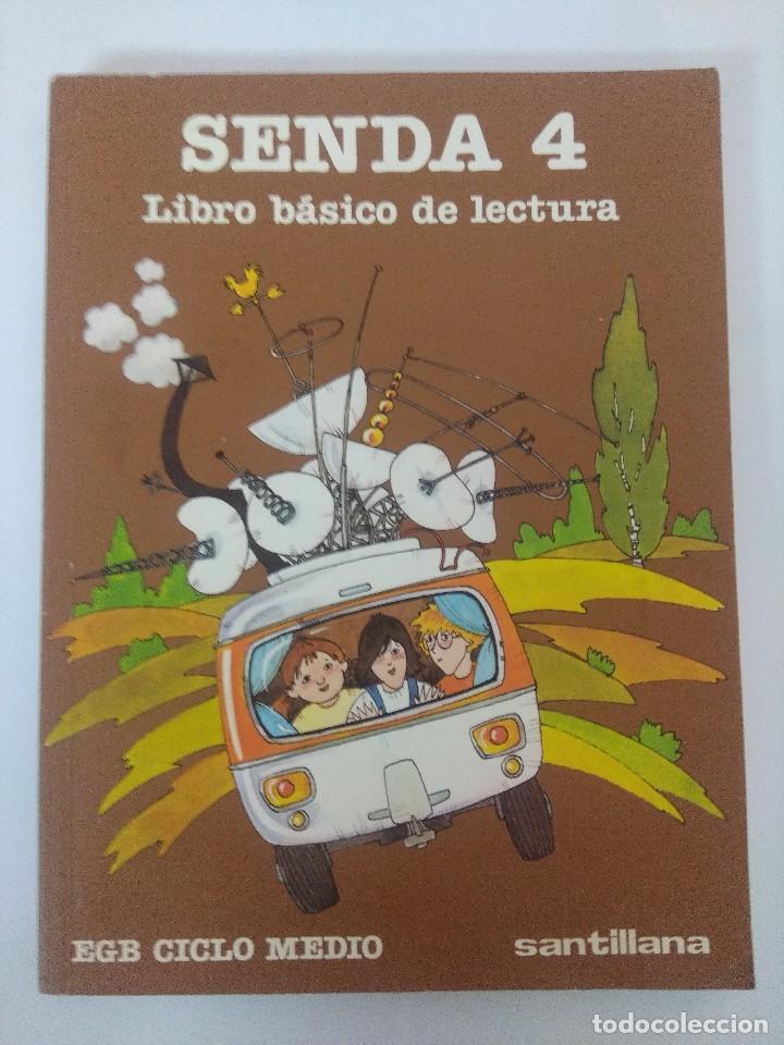 Libros de segunda mano: LIBRO DE LECTURA SANTILLANA/SENDA 4 . - Foto 1