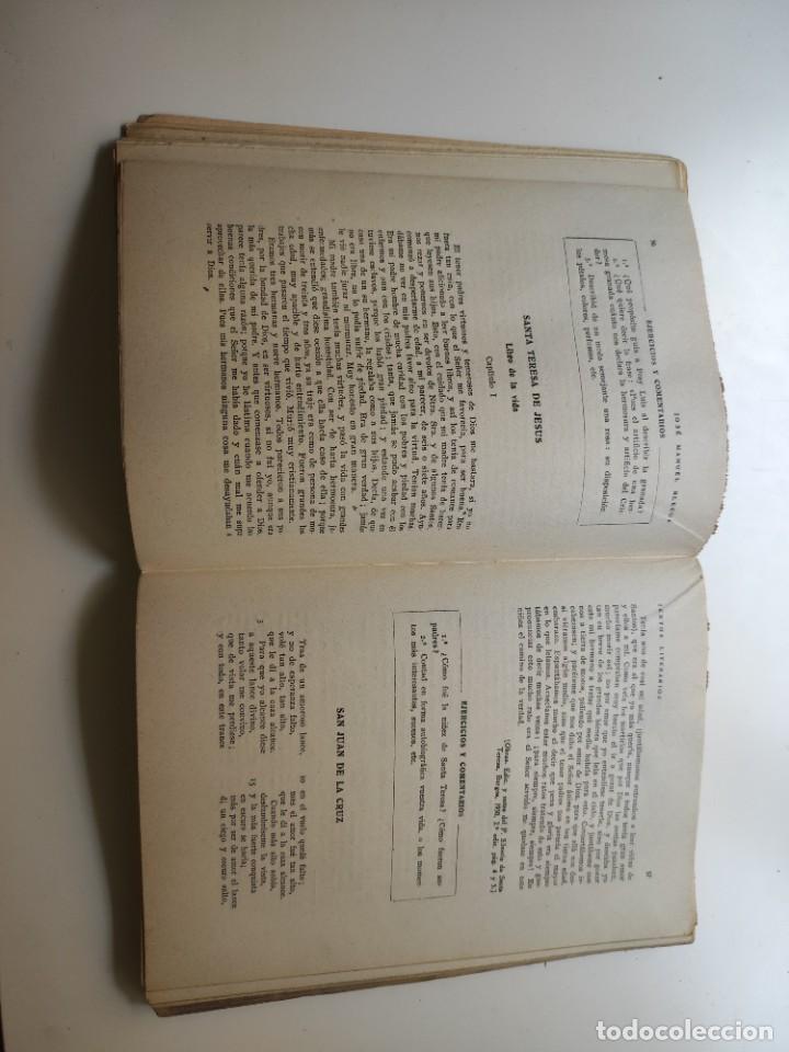 Libros de segunda mano: Textos literarios. Sexto curso. 1958. - Foto 4