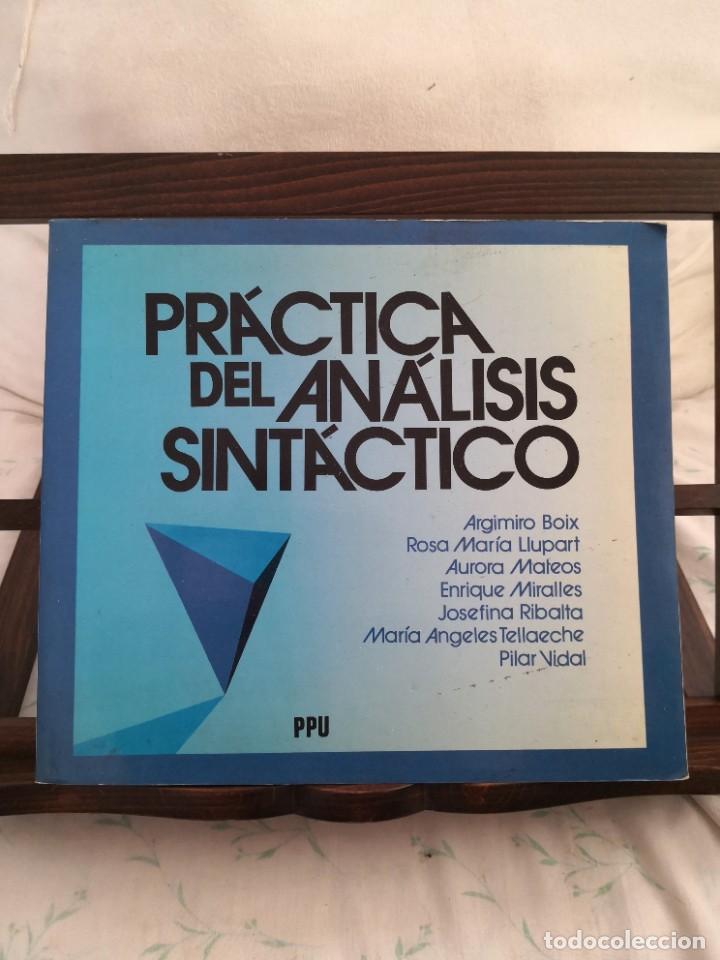 Libros de segunda mano: - LIBRO - PR&Aacute;CTICAS DE AN&Aacute;LISIS Sint&aacute;ctico VVAA env&iacute;o certif 6,99 - Foto 1