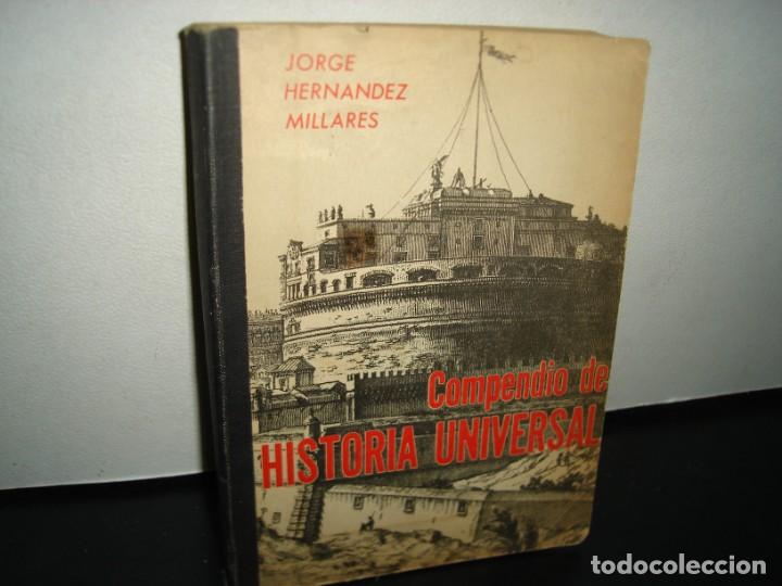 Libros de segunda mano: 14- COMPENDIO DE HISTORIA UNIVERSAL - JORGE HERN&Aacute;NDEZ MILLARES - 1968 - Foto 1