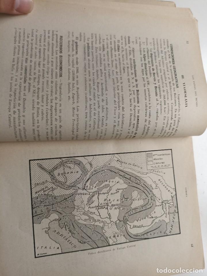 Libros de segunda mano: Mar&iacute;a Comas. Los pa&iacute;ses del mundo. Tercer curso. - Foto 3