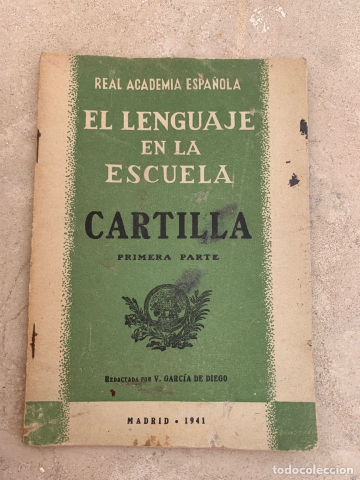 Libros de segunda mano: El lenguaje en la escuela. 1941. Libro cartilla - Foto 1