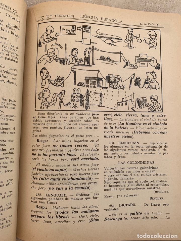 Libros de segunda mano: Libro del Maestro. Labor. Aplicaci&oacute;n escolar de comienzos. Libro II - Foto 3