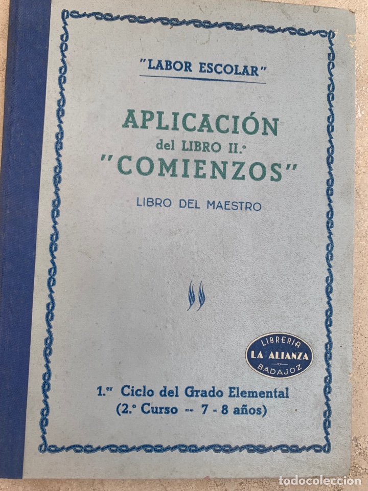Libros de segunda mano: Libro del Maestro. Labor. Aplicaci&oacute;n escolar de comienzos. Libro II - Foto 1