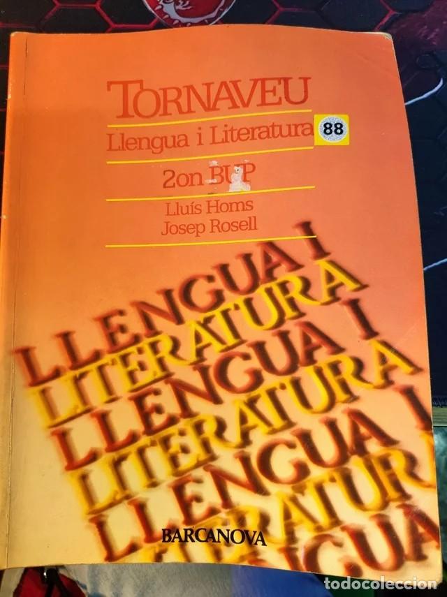 Libros de segunda mano: Llibre Tornaveu 2n BUP, edici&oacute; 1987. Barcanova - Foto 1