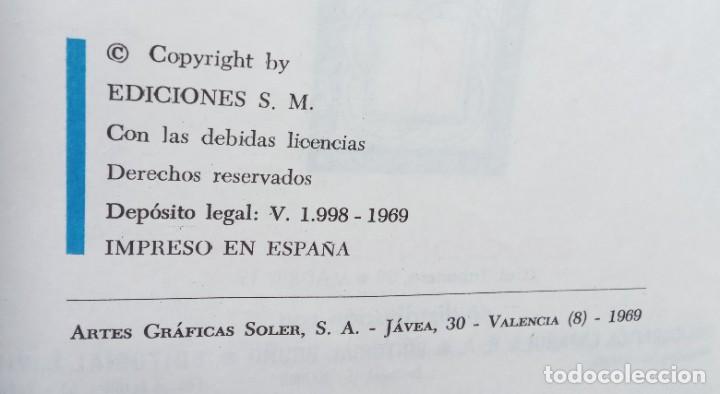 Libros de segunda mano: S. M, MATEM&Aacute;TICA MODERNA PRIMER CURSO BACHILLER 1969 - Foto 2