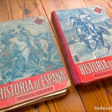 Libros de segunda mano: HISTORIA DE ESPAÑA PRIMER Y SEGUNDO GRADO EDELVIVES LUIS VIVES. Lote 346863463