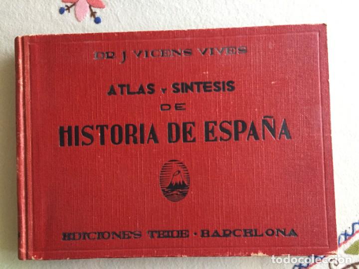 Libros de segunda mano: ATLAS Y SINTESIS DE HISTORIA DE ESPA&Ntilde;A - Foto 1