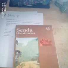 Libros de segunda mano: SENDA 6 - LIBRO DE LECTURA - 6º EGB SANTILLANA - 1981 RÚSTICA. 590 GRAMOS.. Lote 347189013