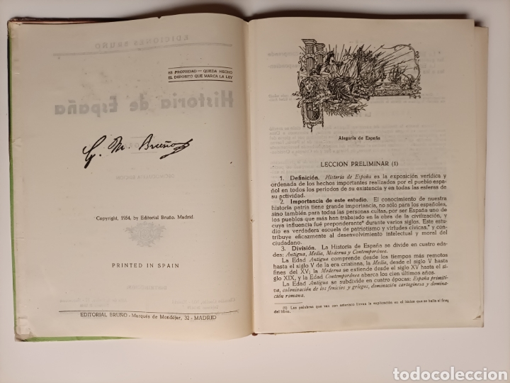Libros de segunda mano: Historia de Espa&ntilde;a. Tercer grado.decimo cuarta edici&oacute;n .. escuela ense&ntilde;anza - Foto 8