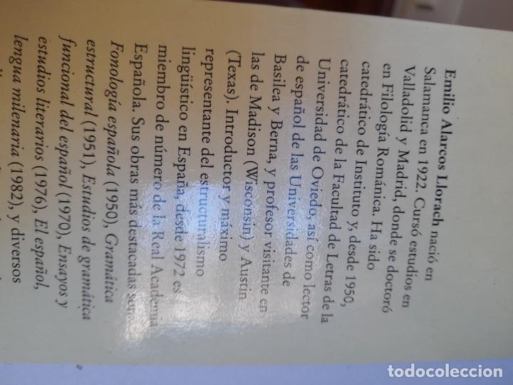 Libros de segunda mano: Libro Gramatica de la lengua Espa&ntilde;ola Emilio Alarcos Llorach Espasa Calpe - Foto 2