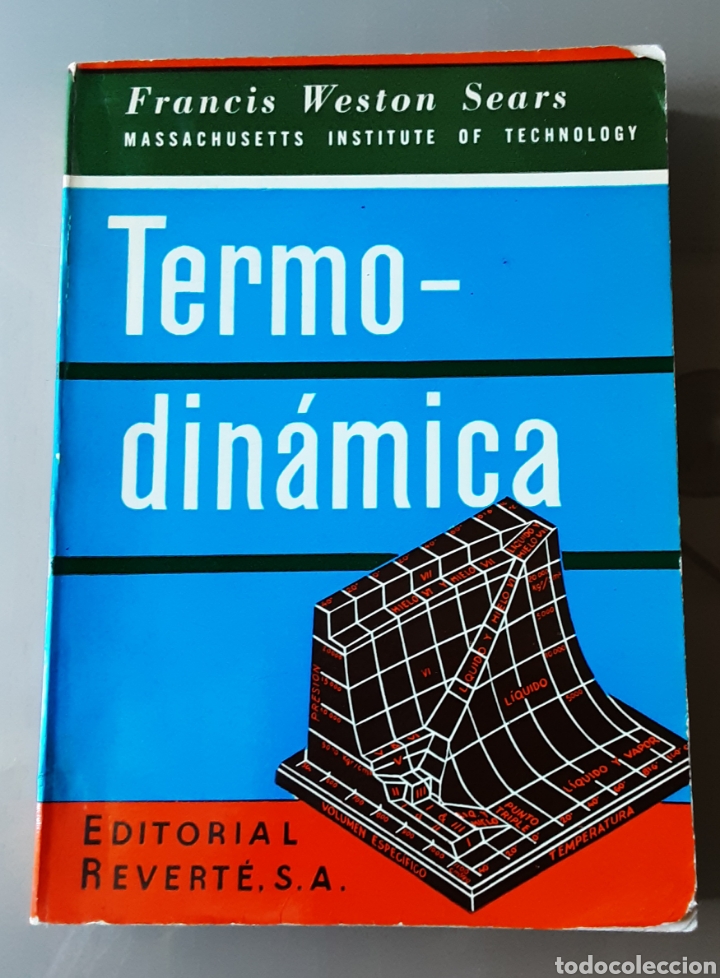 Libros de segunda mano: TERMODINAMICA- FRANCIS WESTON SEARS. - Foto 1