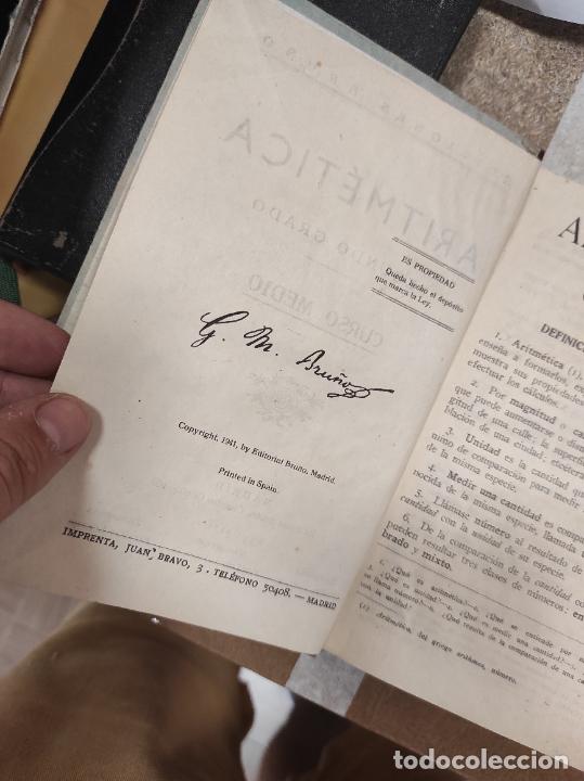 Libros de segunda mano: BRU&Ntilde;O : ARITM&Eacute;TICA CURSO MEDIO segundo grado - Foto 2