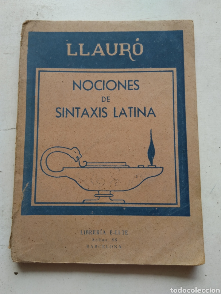 Libros de segunda mano: NOCIONES DE SINTAXIS LATINA/LLAURO - Foto 1