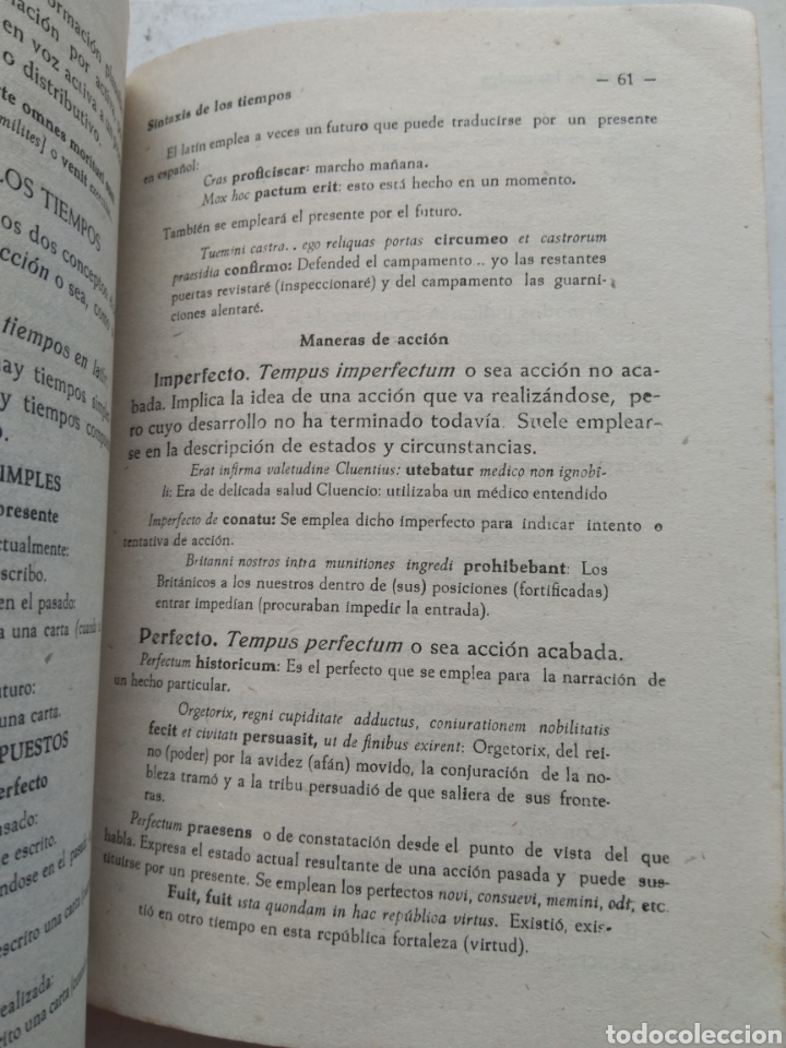 Libros de segunda mano: NOCIONES DE SINTAXIS LATINA/LLAURO - Foto 4
