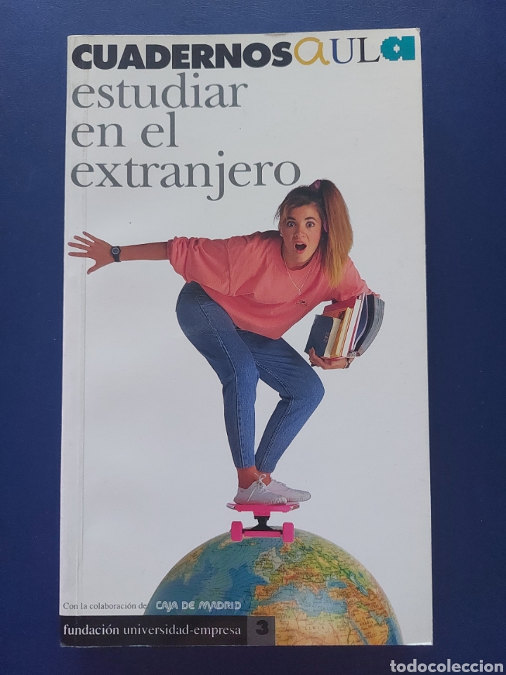 Libros de segunda mano: ESTUDIAR EN EL EXTRANJERO CUADERNOS AULA CAJA DE MADRID - Foto 1