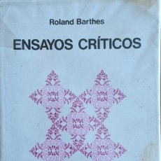 Libri di seconda mano: ROLAND BARTHES - ENSAYOS CRÍTICOS. Lote 348518798