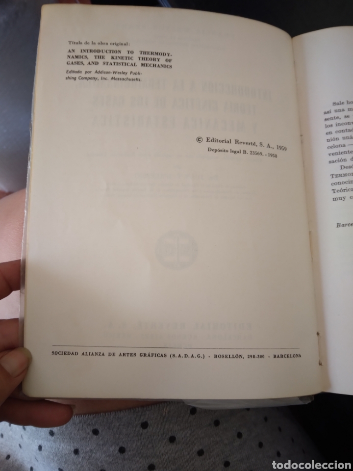 Libros de segunda mano: Termodin&aacute;mica - Foto 5
